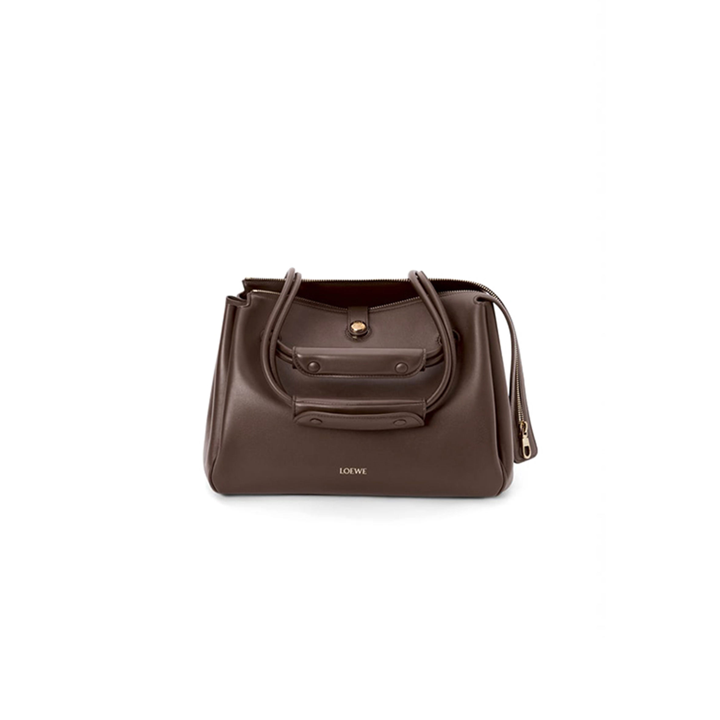 l0ew* medium madrid bag in S*pple calfskin aanbab1x01-0018 (28.5*23*11cm)
